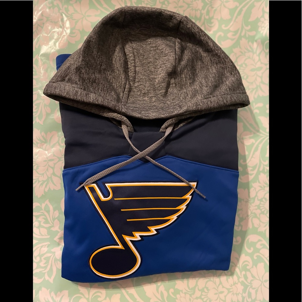 Men’s adidas St. Louis Blues hoodie sz xl adult